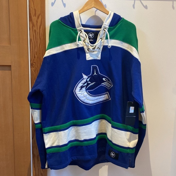 🆕 Canucks Mens Pullover Hoody Licensed - Picture 7 of 10